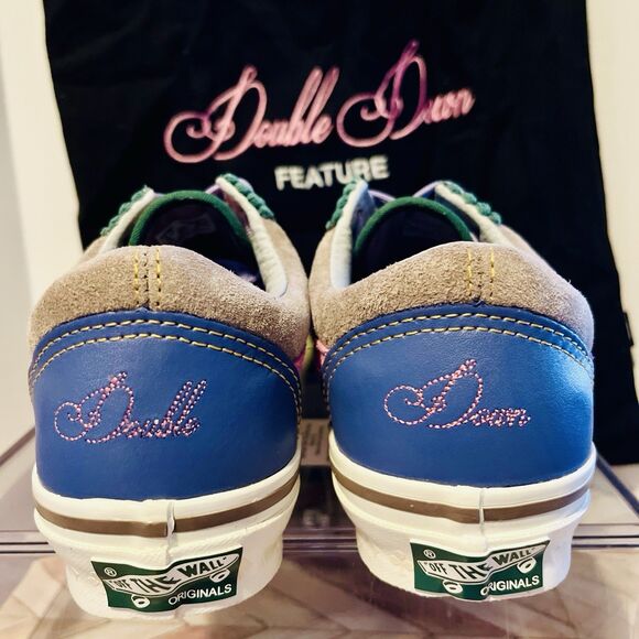 VANS Feature x OG Old Skool LX Double Down Sinner's Club M 4 W 5.5 Sneakers - Picture 5 of 14